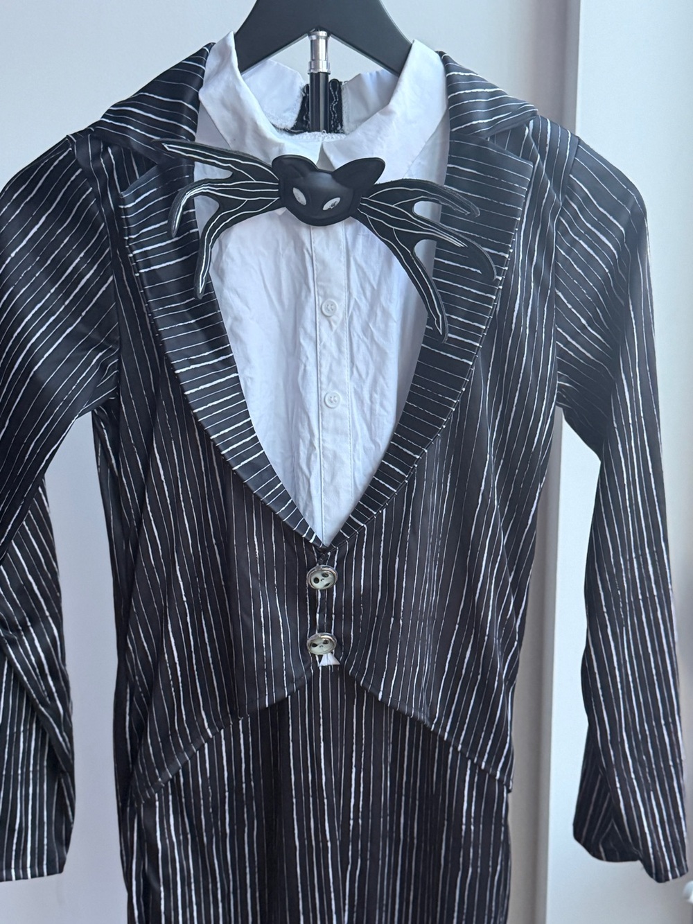 Spirit Disney Jack Skellington Costume Boys XL 14-16 Complete Set - Picture 5 of 10
